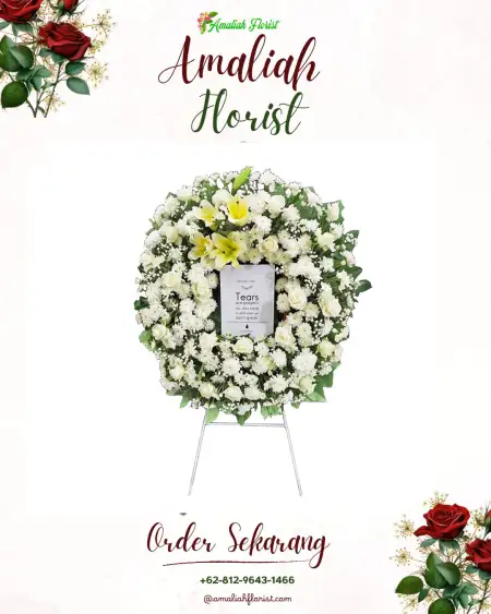 Krans Bunga Duka 32 Ilir