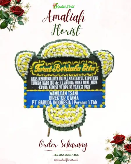 Papan Bunga Duka 32 Ilir